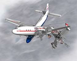 The unidentified remains of the sufferers on the U The unidentified remains of the sufferers on the US Airlines flight involved in the 1956 Grand Canyon mid-air collision are also buried in the cemeter